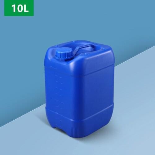 1PCS 10L Plastic Jerry Can Empty Stackable Plastic Container HDPE Material LotION Liquid Storage Container