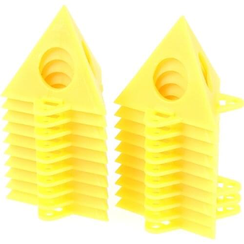 20pcs Portable Pyramid Support Stands Set Triangle Paint Pads Feet Woodworking Accessories Carpenter Painter Tool Parts