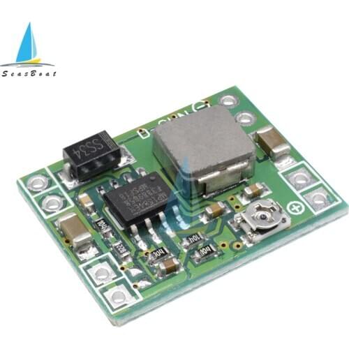 5PCS Ultra-Small DC-DC Step Down Power Supply Module Adjustable MP1584EN 3A Buck Converter for Arduino Replace LM2596
