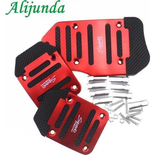 Aluminum Auto Parts Air Brake Pedal Pedi, Styling Sticker Cover for Chery Dodge Journey JUVC/Charger/DURANGO/CBLIBER/SXT/DART