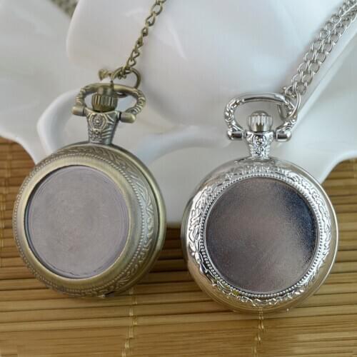 DHL Free Shipping High Quality Hot Sell Middle Size Quartz Pocket Watch Sweater Chain Christmas Gift Watch