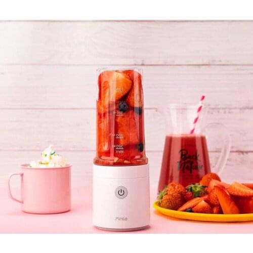 Blender Electric Kitchen Juicer Mixer Portable food processor charging using quick juicing cut off power