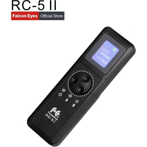Falcon Eyes RC-5 Remote Control Photographic lamp With LCD Touch Screen Control for REMOTE CONTROL for RX-748