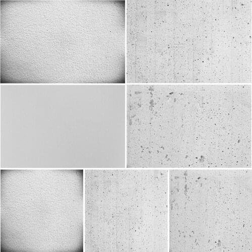 Photo Backdrop Photography Background Props Nostalgic Concrete Fade White Wall