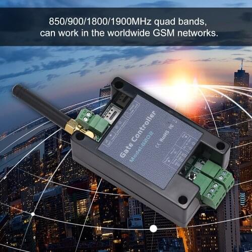 G202 GSM Door Gate Opener Remote On/Off Relay Switch Remote Control Door Access Wireless Door Opener By Free Call