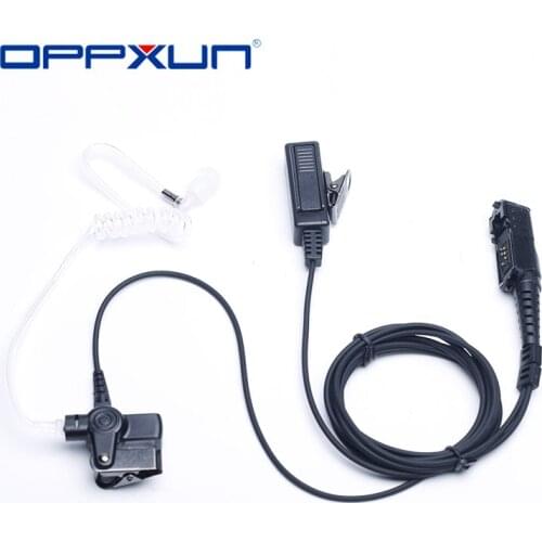 2021 Hot Security Air AcousticTube Earpiece Headset PTT for Motorola TETRA MTP3550 MTP3100 MTP3200 MTP3250 MTP3500 Two Way Radio