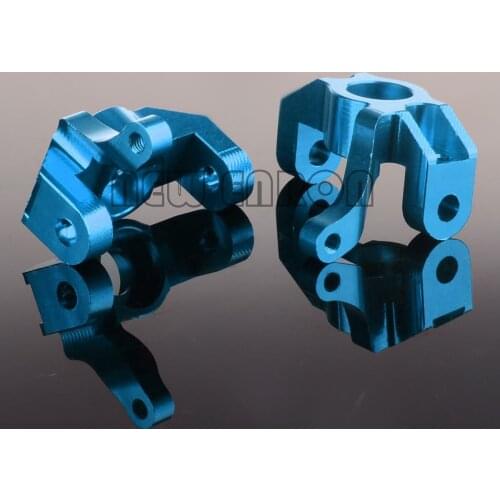 K949-001 2Pcs Aluminum Steering Knuckles Hub Carrier Left/Right For RC Wltoys 1/10 Racing Model K949 Rock Crawler Climbing Car