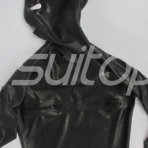 Full cover latex bodysuit suit clothes ruber zentai for mens womens