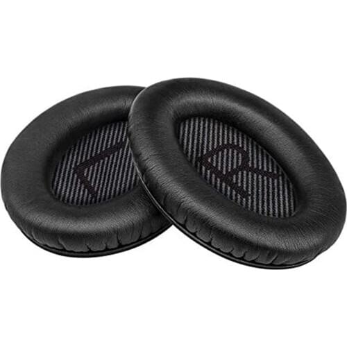 2pcs Memory Foam Replacement Soft Ear Pad for Bose QC2/QC15/QC25/QC35/AE/2/2i/2w Leather Headphone Headset Cushion Cover
