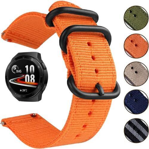 20mm 22mm strap for Huawei GT 2E / GT 2 42mm 46mm bracelet strap for Samsung Galalxy watch 46mm 42mm active 2 40 44mm watchband