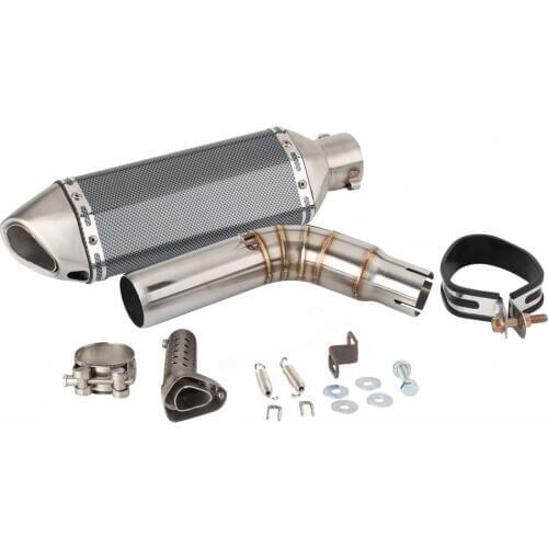 For Suzuki SV 650 2016 2017 2018 2019 SV650X SV650 Exhaust Escape Slip-on Motorcycle Exhaust Pipe And Link Pipe System