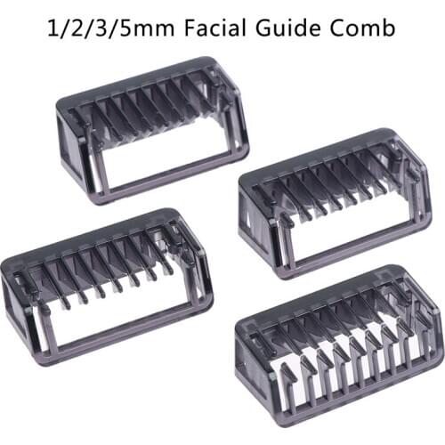 1 2 3 5mm Universal Body Skin Salon Hair Removal Guide Comb Facial Grooming Trimmer Clipper Barber Limiting