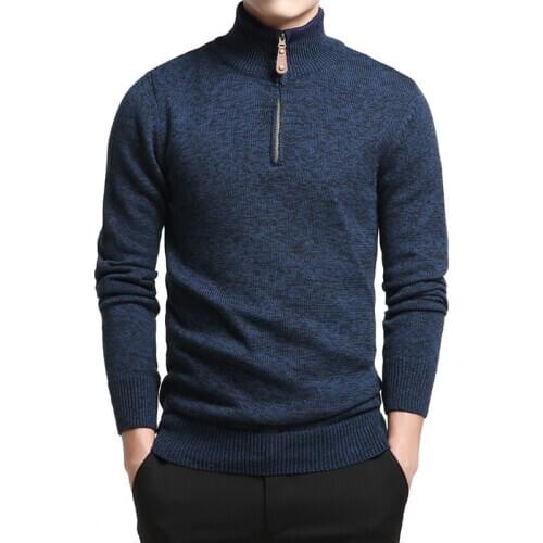 VARSANOL Men's Pullovers With Zip