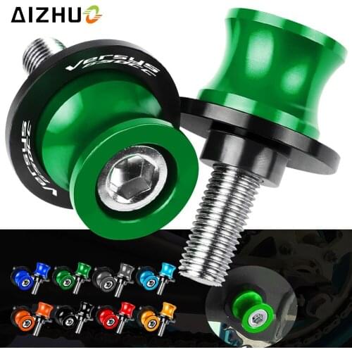 Motorcycle 8/10MM Stand Screws FOR KAWASAKI VERSYS 650 cc 2009-2014 CNC Aluminum Swingarm Slider Spools Accessories Versys 650