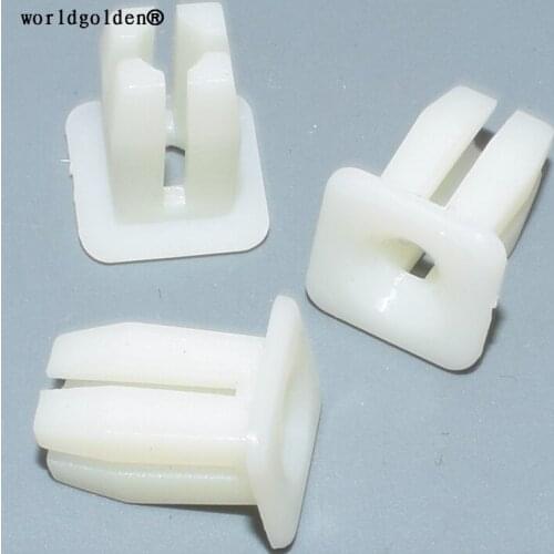 Worldgolden 100pcs auto fasteners #8 Screw Size for Ford#379830-S(379830S)