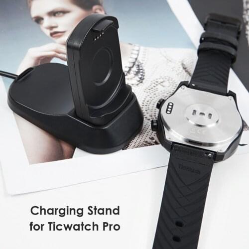 3ft Charge Charging Dock Earphone Ornament Magnetic Outdoor Enjoyable for TicWatch Pro / 2020 Smartwatch Accessories