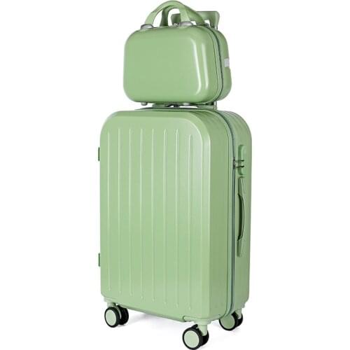 Green Morandi picture bag with zipper hand luggage PR029-466200