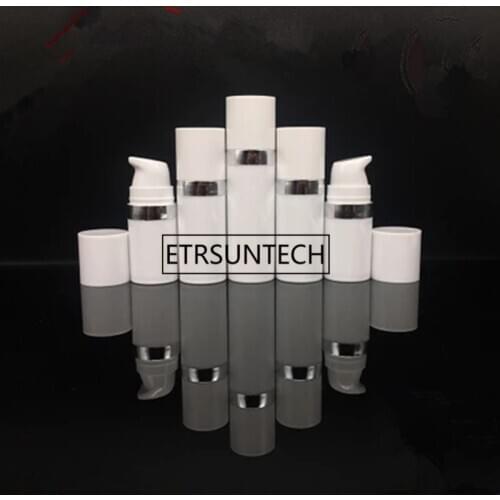 5ml 10ml 15ml Airless Pump Bottle Lotion Bottle Essence Skin Care Cream Plastic Airless Packaging Bottles Sample Bottle F1647