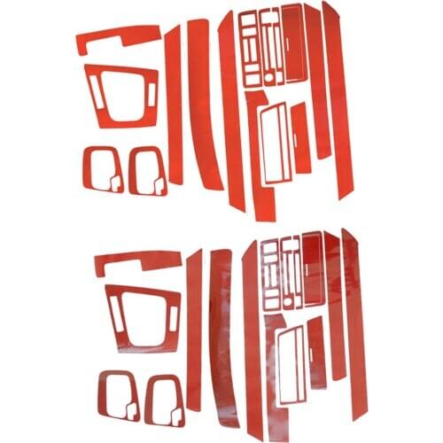 CITALL LHD Car Interior Center Console Carbon Fiber Style 3D/5D Molding Sticker Fit For BMW 3-Series E46 2001 2002 2003 2004