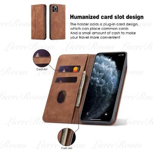 LierreRoom Samsung S21 PLUS Mobile Phone Shell For Samsung A41 Mobile Phone Leather Case New Samsung S21 Flip Cover Xiaomi S8
