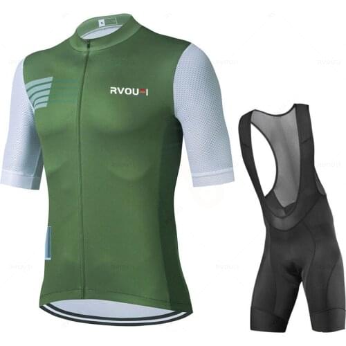 Mavic Cycling Jersey 2021 Short Sleeve Cycling Clothing Camouflage Green Summer Breathable MTB Men Bike Bib Shorts Ropa Ciclismo