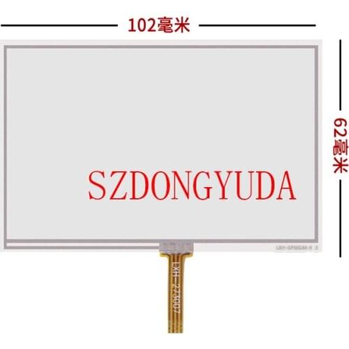 4.3 inch Resistive Lcd Display Touch Screen 102mm*62mm AT043TN24 V.4 AT043TN25 V2 32000579-04 Digitizer GPS navigator