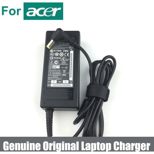 Genuine Original 65W AC POWER ADAPTER FOR ACER ASPIRE V5-471-6569 V5-531-4636 V5-531-4644 LAPTOP PC