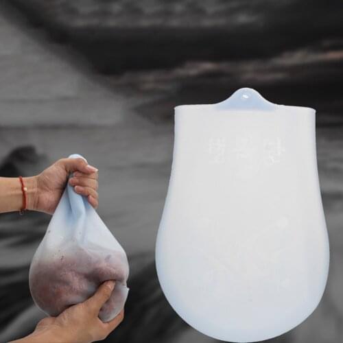 Carp Fishing Boilies Bait Paste Kneading Bag Pop-Up Boilies Making Pouch Tool Silicone Kneading Dough Bag Kitchen Food Mixing