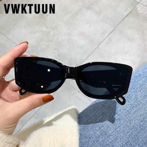 VWKTUUN Sunglasses Women Vintage Square Sun Glasses For Men Wide Frame Glasses Driving Driver Shades UV400 Eyewear