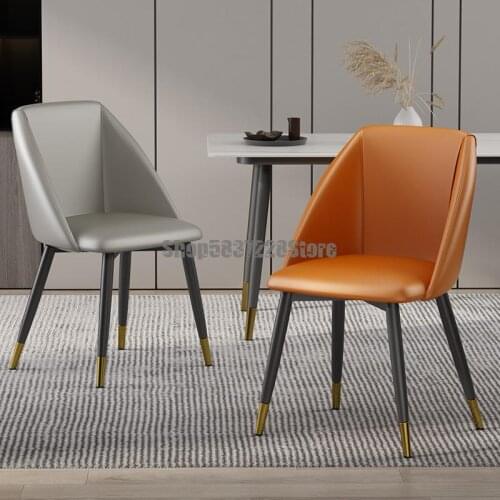 Light Luxury Dining Chair Family Simple Dining Table Chair Combination Modern Net Red Back Stool Desk Makeup Chair Dining Room