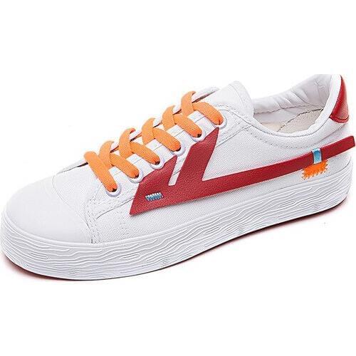 Tenis Shoes For Women Canvas Harajuku White Women Shoes Joint Air Sports Shoes Woman Flat Skateboarding Shoes Sneakers Mujer