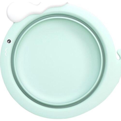 WSFS Hot Foldable Baby Bath Tub Travel Portable Baby Basin Eco-Friendly Safe Children Newborn Thicken Foldable Wash Face Foot As