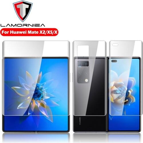 HD Full Cover Screen Protector For Huawei Mate X2 XS X Hydrogel Gel Protective Film Soft Lucent Anti Fingerprints Not Glass X 2