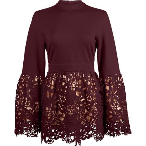 Women Tops Full Sleeve T-shirt With Lace Skirt Muslim Dubai Arab Fashion Dress Arabic Turkish Female Plus Size