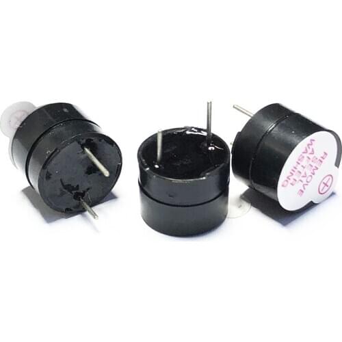10pcs 3v Active Buzzer Magnetic Long Continous Beep Tone Alarm Ringer 12mm MINI Active Piezo Buzzers Fit For Computers Printers