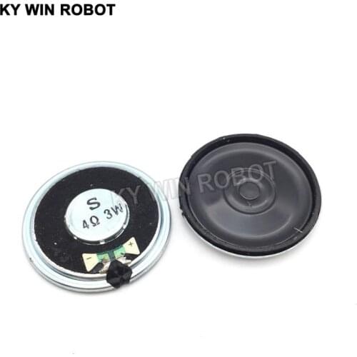 2pcs/lot New Ultra-thin speaker 4 ohms 3 watt 3W 4R speaker Diameter 40MM 4CM thickness 5MM