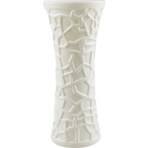 27.5/28.5cm Individuality Vases Shatterproof Nordic Vase Imitation Ceramic Flower Pot For Arrangement Home Corridor Office Decor