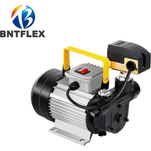 550W 220 V diesel oil well fuel dispenser accessories 0-60L/min automatic self priming pump refueling gun stop pump