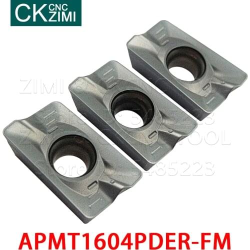 APMT1604PDER-FM ZM1125 APMT 1604 PDER FM Carbide Inserts Milling Inserts Tools CNC Metal lathe Cutting Tools for stainless steel