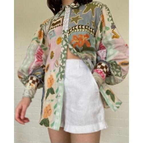 Блузки с принтом ARFIMAN China At AliExpress