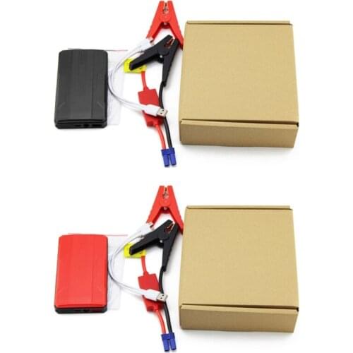 12V Portable Car Jump Start Emergency Power Starter Battery Booster Built-in Emergency LED Flashlight Fast Charge