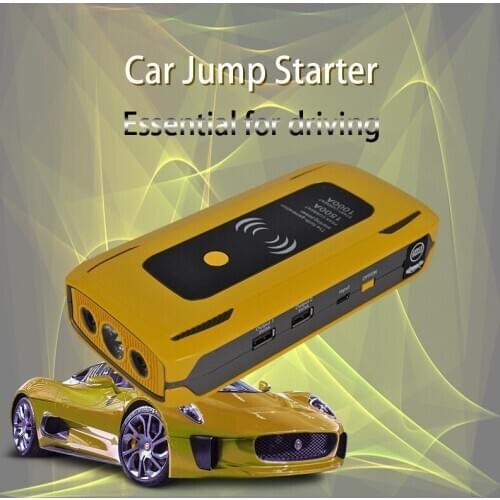 Power Supply With Clip Diesel and Steam Dual Start 24000mAh Dual USB Interface 4 Colors Car Emergency Start TM30 12V