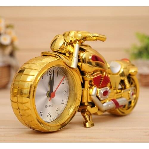 Motorcycle Alarm Clock Plastic Retro Pointer Alarm Clock Kids Alarm cute alarm clock clock project mini alarm clock
