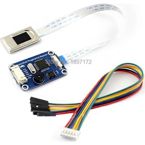 Capacitive Fingerprint Reader,commercial fingerprinting algorithm,semiconductor sensor,for Raspberry Pi/Arduino/STM32