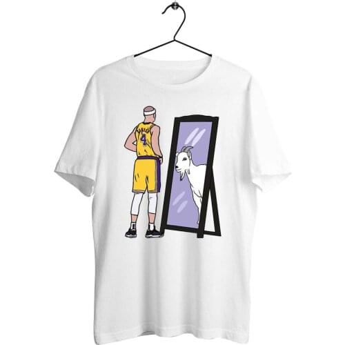 Unisex T Shirt Men Women Alex Caruso Goat In A Mirror Artwork Printed Tee