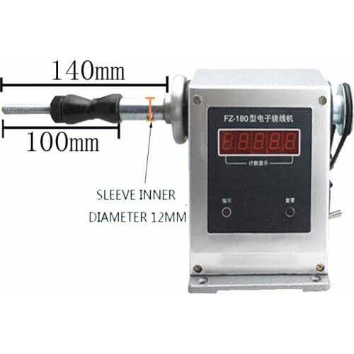 FZ-180 Electric Winding Machine 220V/150W Adjustable Automatic Winding High Speed Winding Electronic Counting Winder
