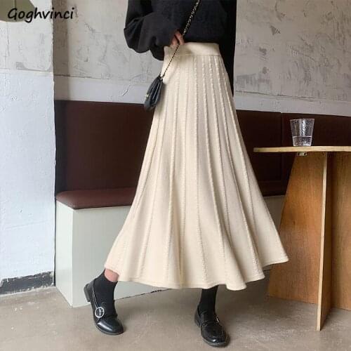 Женские трикотажные юбки Goghvinci China At AliExpress