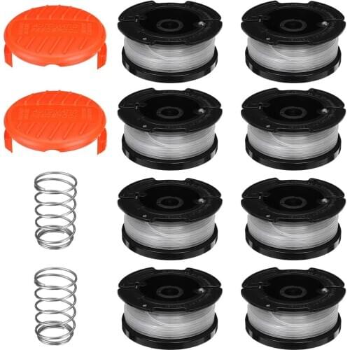 Weed Eater String Spool Line + Trimmer Cap&Spring Kit Fit Gardening Accessories For Black Decker