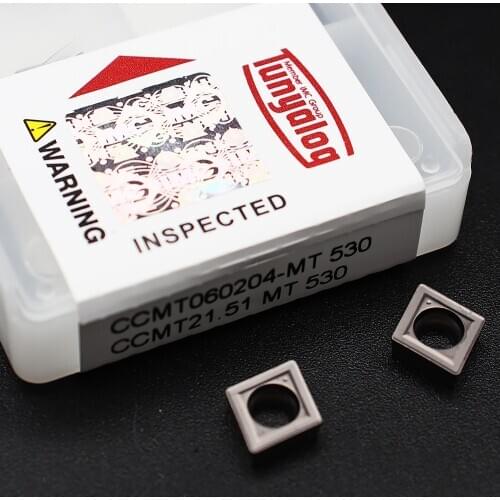 Cermet inserts CCMT060204 MT 530 Professional Steel Processing Polishing CCMT 060204 Internal Turning Tool Ceramic Tools