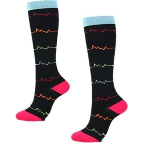 Sports Socks Men Women Best Graduated Athletic Professional Nursing Socks Fit Running Flight Travel Outdoor Hiking